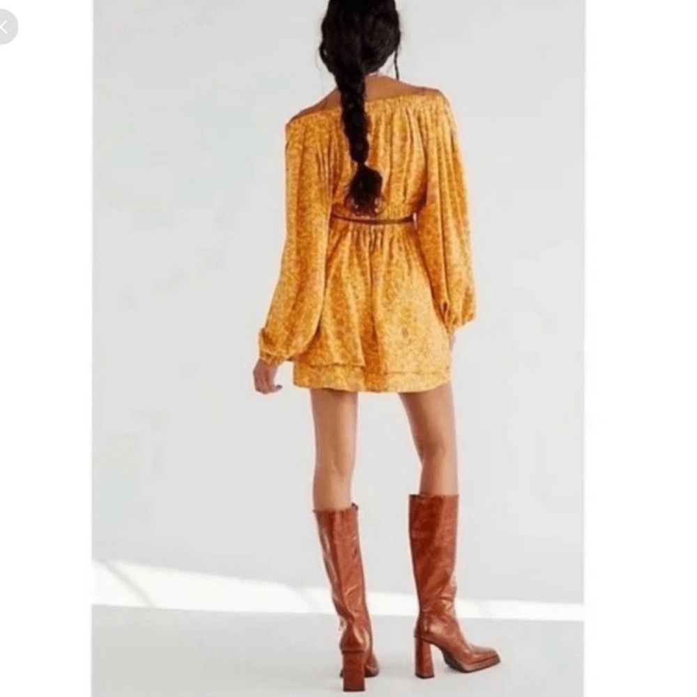Free People Jael Printed Mini Dress - Picture 3 of 8